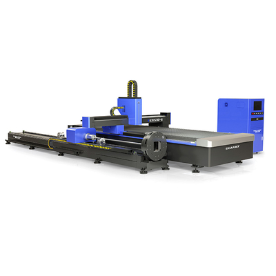 2022 Fiber Laser Cutting Machine Manufacturer CNC Water Cooled Laser For Metal Plate And Tube Dual Using In Fitness Equipment Industry