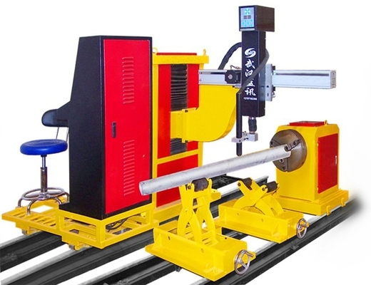 Metal pipe/tube bevel edge bevel metal industrial tube machine automatic CNC 5 axis plasma pipe cutting machine